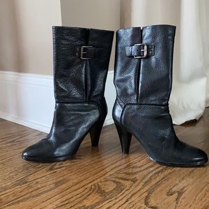 Women’s Michael Kors black leather boots